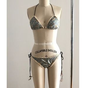 NWOT Undrest Boho Bikini